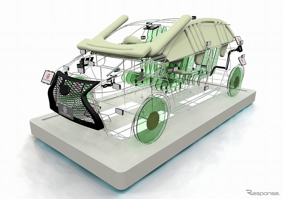 Wire Mockup demo car